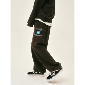 VNMT racing team oversize sweatpants_charcoal