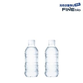 지리산 물하나 ECO 무라벨 생수 330ml 100병