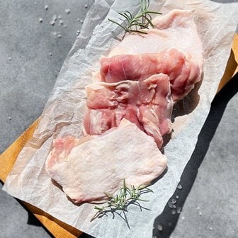 [모던푸드]국내산 닭정육 1kg 2봉/뼈없는 순살 냉동 닭다리살