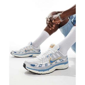 5094755 Nike P-6000 sneakers in white and blue