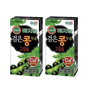  정식품 베지밀검은콩 고칼슘두유 190ml 16팩