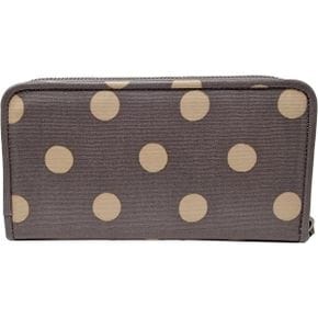 영국 캐스키드슨 지갑 Cath Kidston Button Spot Large Zip Wallet Purse in Grey Oilcloth 1610