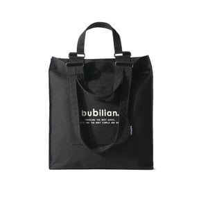 Two Handdle Logo Eco Bag _ Black