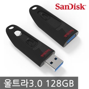 샌디스크코리아정품 USB메모리 울트라 3.0 128GB /최대 80MB/s/ CZ48/USB3.0