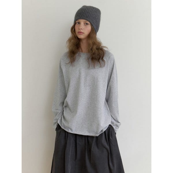 Basin raglan t-shirt (gray)