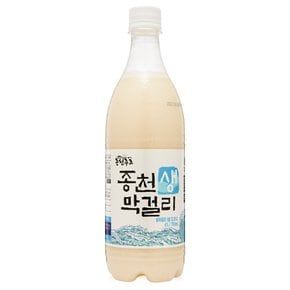 종천주조 종천생막걸리 6도 750ml