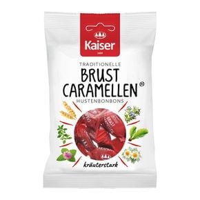 [해외직배송] 독일 카이저 목캔디 허브 카라멜 100g