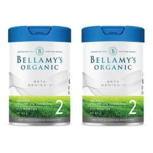  벨라미스 오가닉 베타 제니카-8 스텝2 6~12개월 분유 800g 2개 (호주배송) Bellamys Organic Beta Genica-