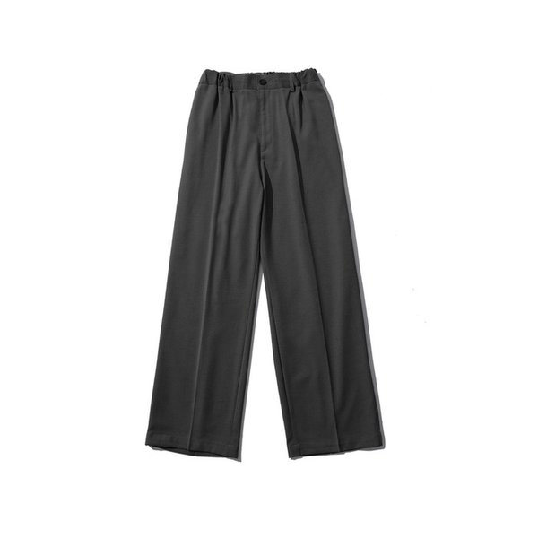 RIPLEY WOOL BLENDED WIDE PANTS (CHARCOAL)