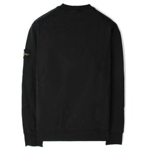 25SS 스톤 와펜 라운드 맨투맨 블랙 K1S156100044 S0051 V0029