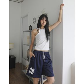 SKINNY RIBBED RACER TANK TOP_T316TP135
