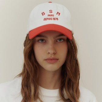 벤시몽 BSM LOGO BALL CAP (MULTI) - RED