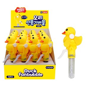 오리 선풍기 버블 3000 (랜덤) 비눗방을 비누방울