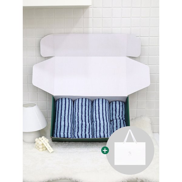 1퍼센테이지 베이 220g 세면 3P+고리수건 2P 선물세트