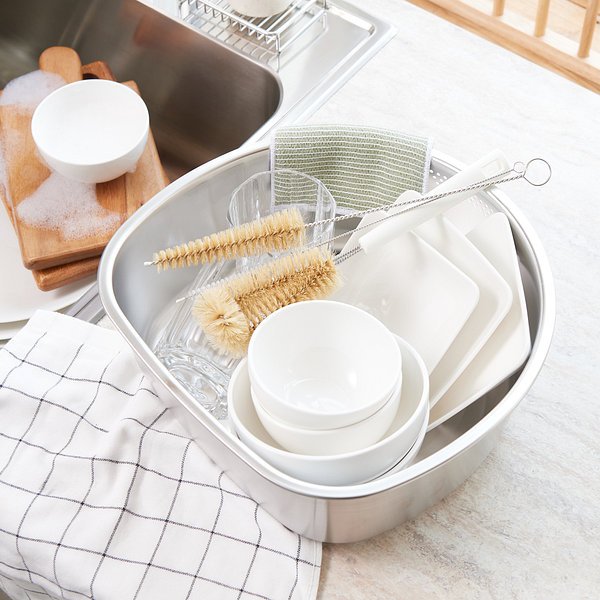 스테인리스 D형 설거지통_31.5cm J71N903039200