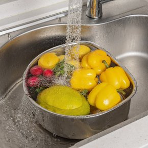 스테인리스 D형 설거지통_31.5cm J71N903039200