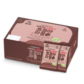 CJ 아이누리 우리밀 함유 고칼슘 코코아와플 16G 20개
