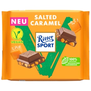 리터 Ritter 스포츠 솔티드 카라멜 비건 초콜릿 100g