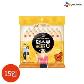 CJ 맥스봉 치즈 소시지 35g x 15개