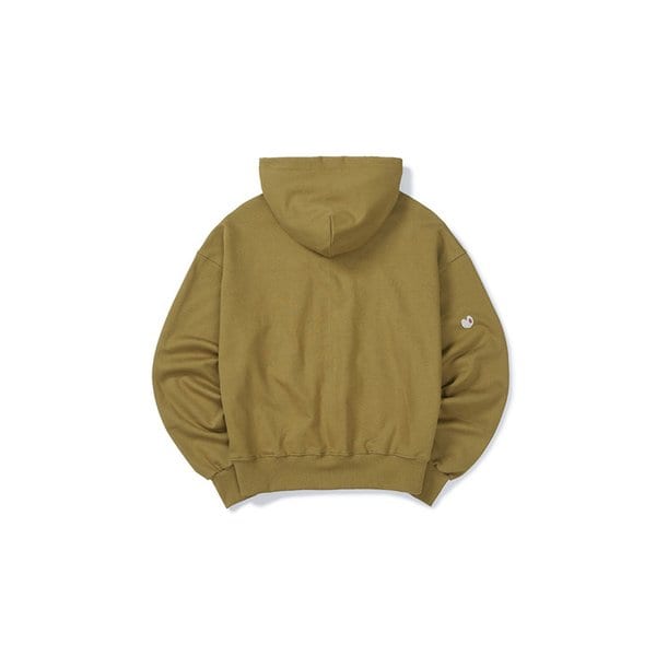 Gardener hoodied zip-up / Olive