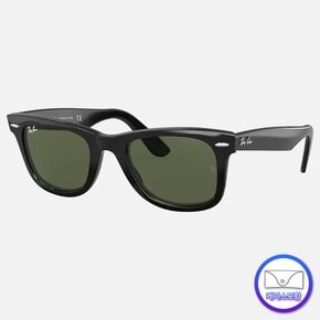 레이밴 레이벤 정품 선글라스 2140F 웨이페어러 아시안핏 RAY BAN RB2140F 901 (54) WAYFARER