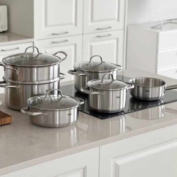 샌프란시스코 5종 스텐 냄비세트 + 추가구성 미켈란젤로 24cm 찜기