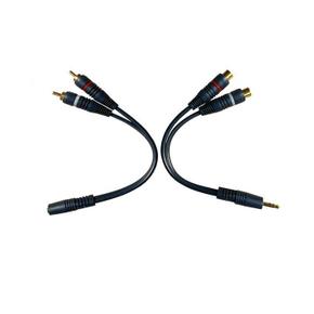 3.5mm 스트레오 케이블 2RCA 오디오 비디오 (S18627174)