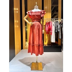 [시흥점] 여성 플리츠 주름 페미닌 롱 원피스 (EQ2WO665)