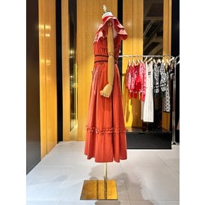 [시흥점] 여성 플리츠 주름 페미닌 롱 원피스 (EQ2WO665)