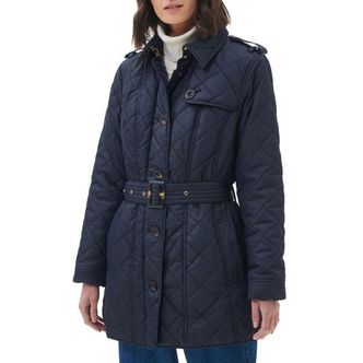 바버 3624927 Barbour Tummel Belted Quilted Jacket 57583721