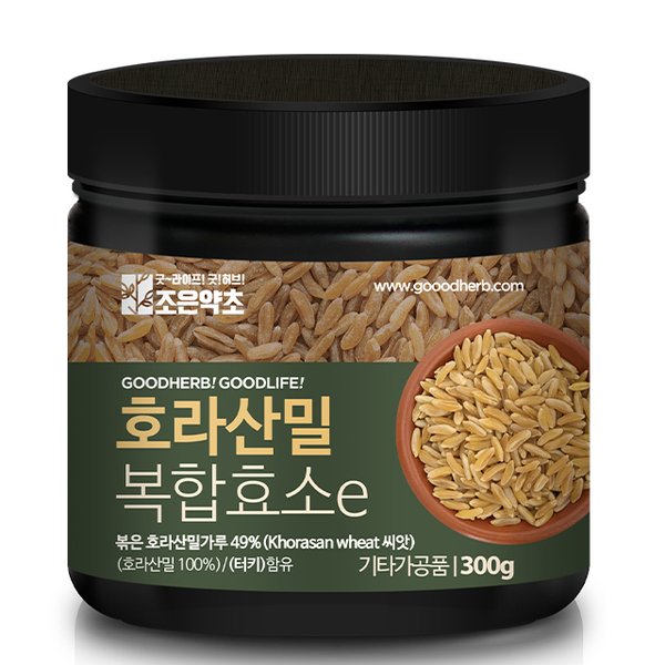 조은약초 호라산밀 복합효소e 분말 300g