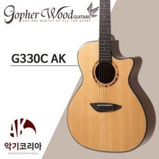 G330C AK 탑솔리드 GA바디 컷어웨이 어쿠스틱 통기타