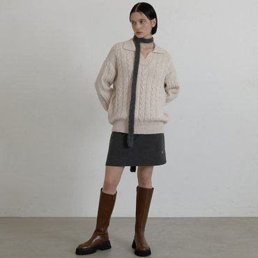 나인(Atelier Nain) (택가:49,000원)웜 터치 미니 스커트(SK-4914)