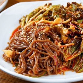 [T]여름별미 새콤달콤 시원한 비빔막국수 5인분 (메밀면5+비빔장5)