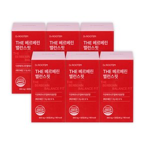 닥터루템 THE 베르베린 밸런스핏 800mg 6박스