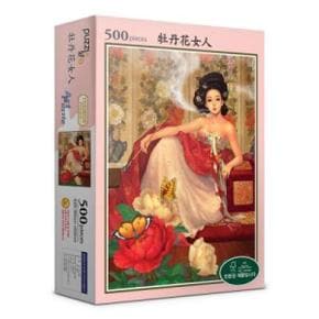 아트박스/퍼즐 라이프 500피스 목단꽃여인 직소퍼즐 PL665