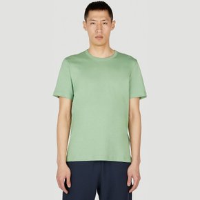 [해외배송] 챔피온 로고 자수 크루넥 반팔 티셔츠 218905 GS088 SGR