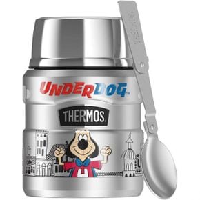 독일 써모스 보 도시락통 죽통 푸드자 Underdog Never Fails Thermos 스테인리스 스틸 Food Jar