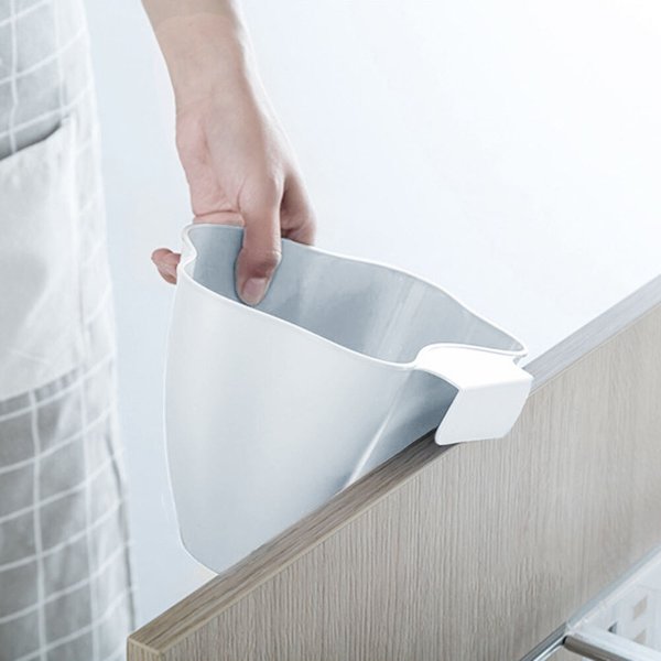 홈슨 걸이형 싱크대 쓰레기통(그레이)