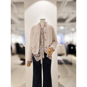 [파주점] [더아이잗컬렉션]스팽글 메탈 버튼 클래식 가디건 CR3A1CD811