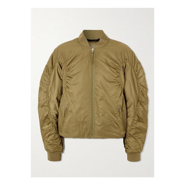 러닝 젠데이야 글로리아  셸 보머 재킷 다크 그린 46376663162954828