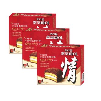 씩씩가게 오리온 초코파이 12P x 3ea