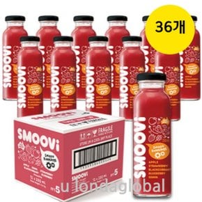 스무비 레드 스트로베리 블루베리 음료 250ml 36개