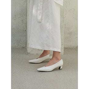 Lea Pumps Leather Ivory