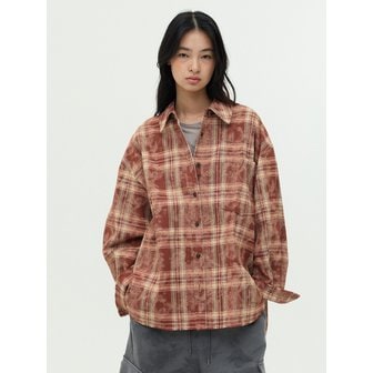 이비엠 에디션바이미샤 빈티지 워싱 오버핏 셔츠 EMP8WBL030