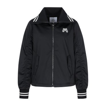 MARTINE GOLF [정상가 498000원]여성 카라 니트 포인트 점퍼 블랙 (QW0DJP31139)