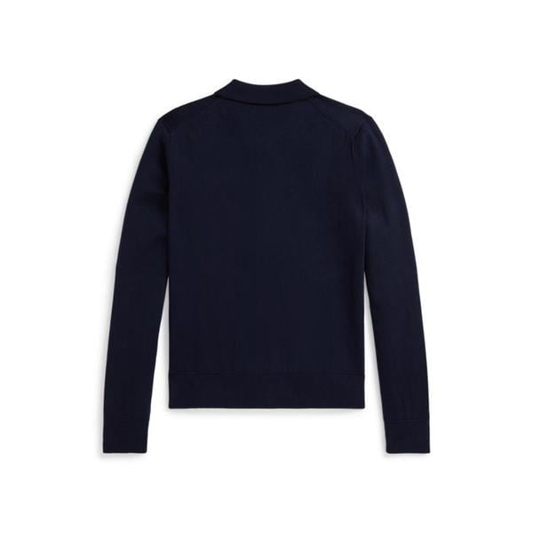 여성 폴로 칼라 버튼 카디건(WMPOSWENDW20522400)