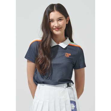 BLUDOT 테이프 포인트 티셔츠_NY