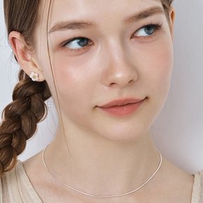 [태연, 키키 키야 착용]sleek snake chain necklace