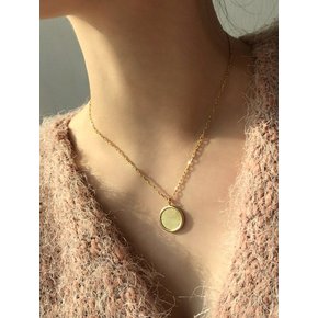 Basic medal necklace [silver925]